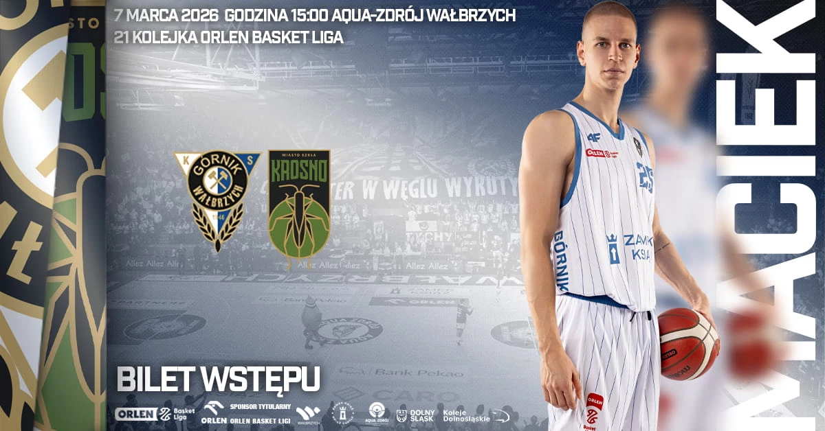 Górnik Zamek Książ Wałbrzych vs Miasto Szkła Krosno