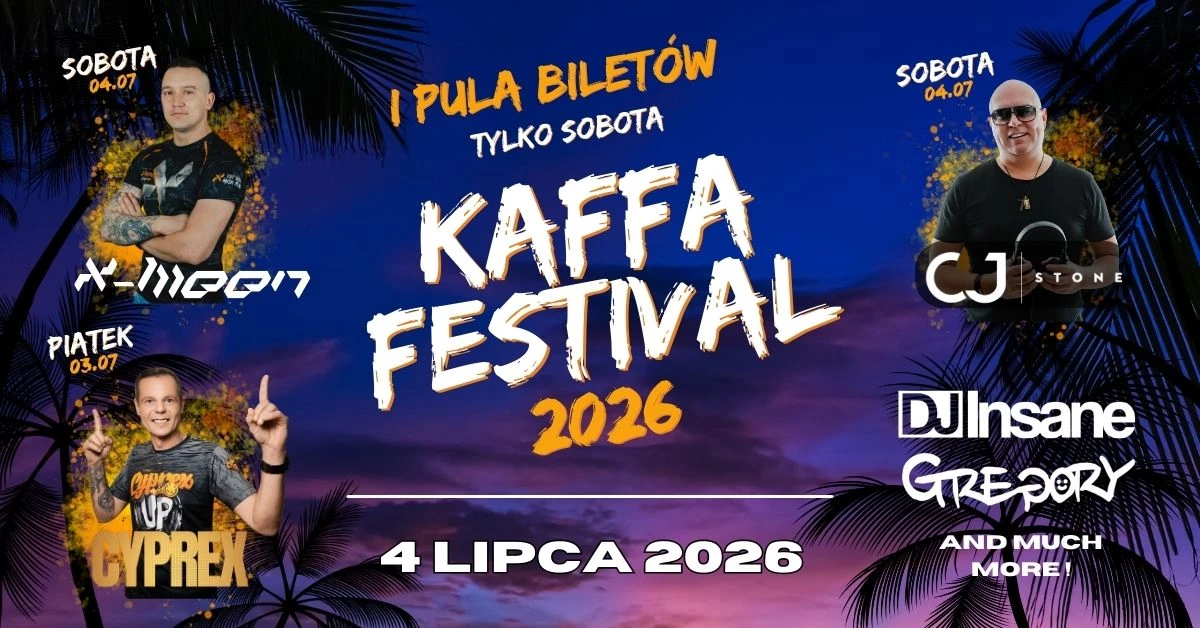 KAFFA Festival Karpicko - II Edycja - SOBOTA